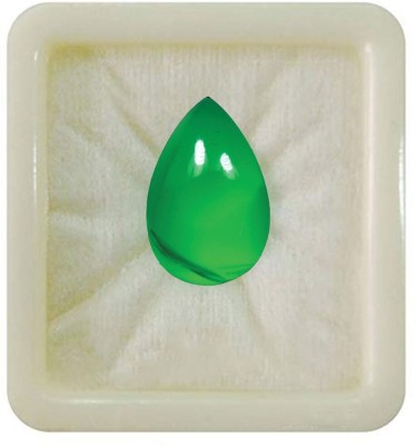 55Carat Natural Green Onyx Akik 3.25 Ratti 2.95 Carat Pear Shape 1 Pcs For Stone Onyx Ring