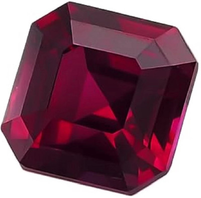 VishvMa Burma Ruby Manik Gemstone 6.25 Ratti with Lab Report & Guarantee Certificate Stone Ruby Ring