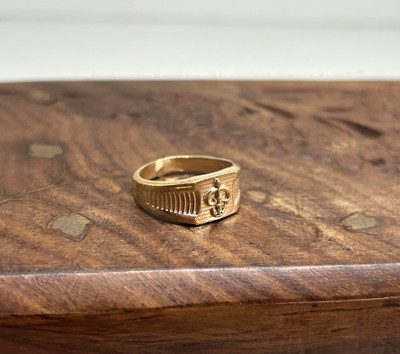 Impon Impon/Five Metal/Panchaloha Lord Murugan/Murugar Om Vel Ring for Men Alloy Ring