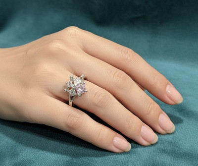 Fashion Fusion Fashion Fusion Stainless Steel Ring Brass Silver Plated Ring
