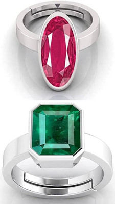 BHAIRAW GEMS Stainless Steel Ring