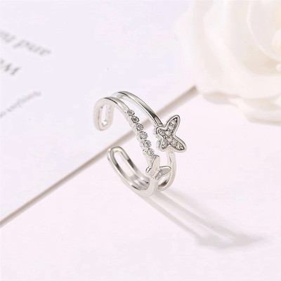 AJS butterfly A.D RING Alloy Ring
