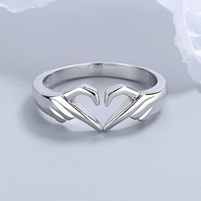 Diivine Hindu Alloy Silver Plated Ring