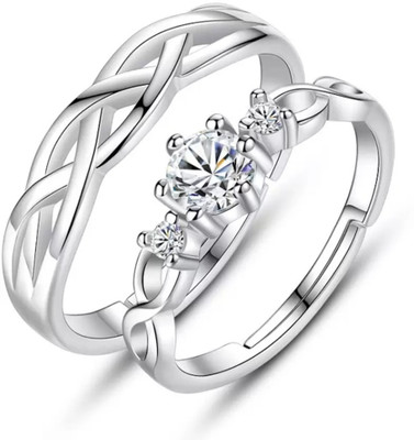 rsp unique Alloy Titanium Plated Ring Set