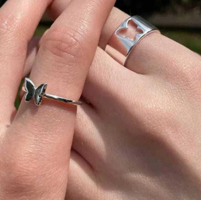 Teeragaj Brass, Stainless Steel, Copper, Brass Cubic Zirconia Ring
