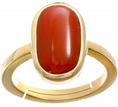 Aanya Jewels Stone Coral Ring