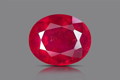 VishvMa Burma Ruby Manik Gemstone 8.25 Ratti with Lab Report & Guarantee Certificate Stone Ruby Ring