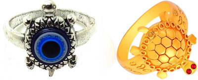 Dynamic Retail Global Set 1 Ring for Men & Women, Blue Alloy Ring