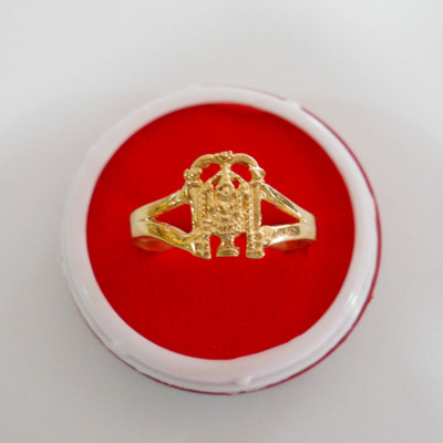jr fashion Panchaloha (Impon) Lord Venkatachalapathy Alloy Ring
