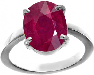 Gemzonite Loose Certified Natural Burma Ruby – Manik Stone Silver Ruby Ring