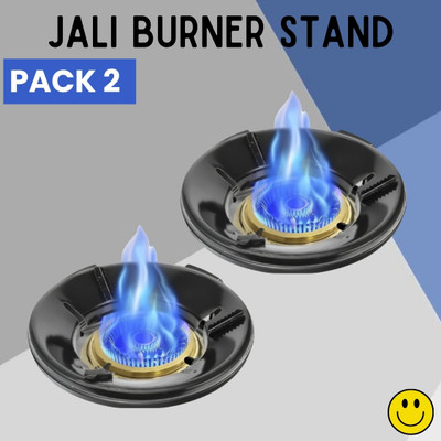 Guggu Gas Saver (Burner Stand) Gas Energy Saving for Kitchen & 4 Supported Legs_2A239 3 kg Roaster(Black)