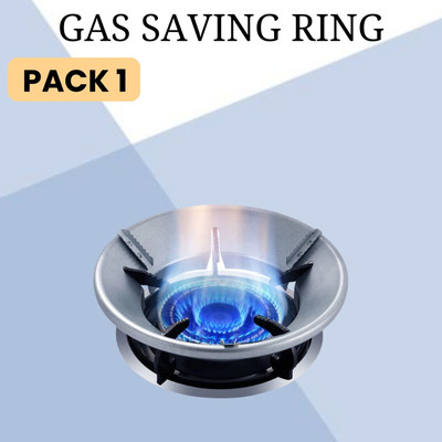 Guggu Gas Saver (Burner Stand) for Kitchen Gas Energy Saving & 4 Supported Legs_1 X66 3 kg Roaster(Silver)