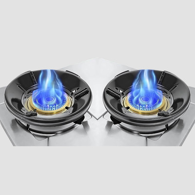 KAVRUL Black Gas Saver Burner Stand Fire & Windproof Energy Saving 25 kg Roaster(Black)