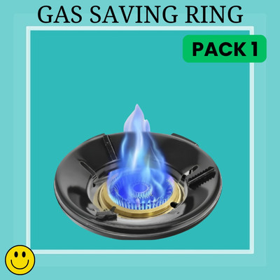 SACRO Gas Saver (Burner Stand) Gas Energy Saving for Kitchen & 4 Supported Legs A171 3 kg Roaster(Silver)