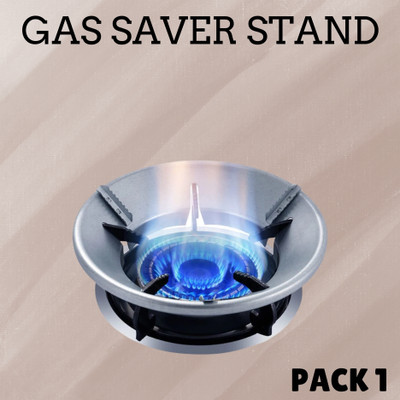 FRONY Gas Saver (Burner Stand) for Kitchen, Gas Energy Saving & 4 Supported Legs_1V20 3 kg Roaster(Silver)
