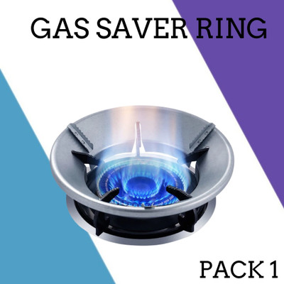 Clairbell Gas Saver (Burner Stand) for Kitchen, Gas Energy Saving & 4 Supported Legs_1G89 3 kg Roaster(Silver)