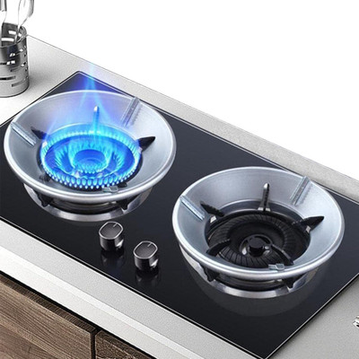 FIVANIO Gas Saver Burner Gas Chula Stand Jali Ring Fire Energy Saving, Support Stand 10 kg Roaster(Silver)