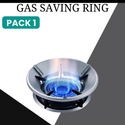 Clairbell Gas Saver (Burner Stand) for Kitchen Gas Energy Saving & 4 Supported Legs_1 Y8 3 kg Roaster(Silver)