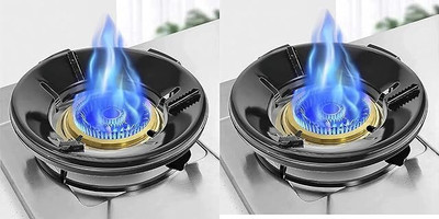 HVG TRADERS Gas Saver Burner Stand | Gas Saver Jali | Home Gas Stove Fire 5 kg Roaster(Black)