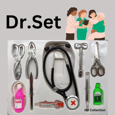 CTC CREATION Metal Doctor Set for Kids to Have Fun