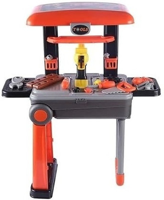 Pepstter 2-in-1 Kids Tool Kit Set with 26 Pcs & Portable Suitcase – Pretend Play Toy