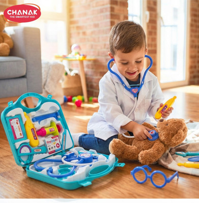 CHANAK Doctor Playset For Kids Boy & girl Blue
