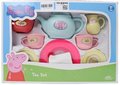 striders PEPPA PIG Realistic Tea Set toys makes fun for kids 3 To 8 Years Kids
