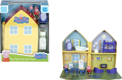 Peppa Pig Peppa and George figures and Fun Accessories, Preschool Toy for Unisex Aged 3+(Multicolor)