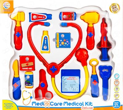 Ratnas Medicare Medical Deluxe Kit with 15 Medical Instruments & Accessories (2282)