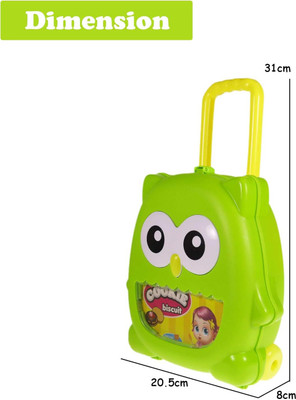 RIGHT SEARCH Portable Trolly Suitcase Kitchen Set with Pretend Play