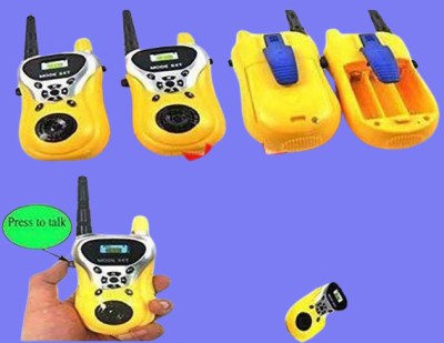 sevriza New Walkie Talkie for Kids 2 Player System Phone (Yellow)_M083