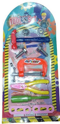 little toys Tool set construction tools, role play engineer workshop tool kit