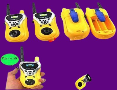 sevriza New Walkie Talkie for Kids 2 Player System Phone (Yellow)_M182