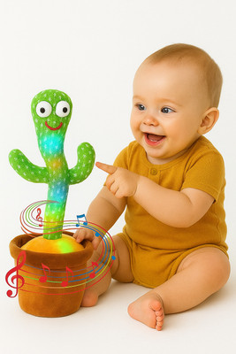 M & M Products Dancing Cactus(Green, Brown)