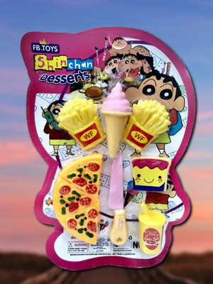 tunnu funnu Pizza Set with Knife and icecream
