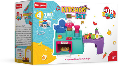 FUNSKOOL Kitchen Set, Cutting and Moulding Playset