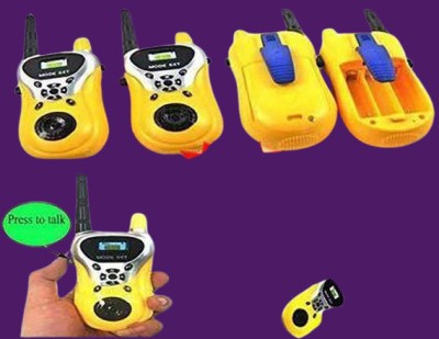 sevriza New Walkie Talkie for Kids 2 Player System Phone (Yellow)_M184