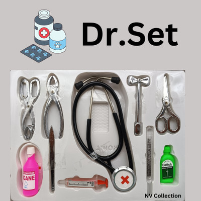 CTC CREATION Little Doctor Set in Metallic for Playful Kids
