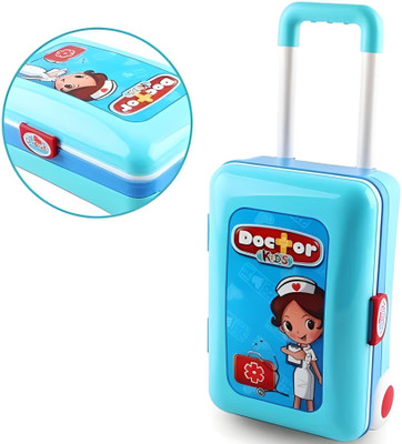 TodFod Portable Doctor Trolley Play Set for Kids