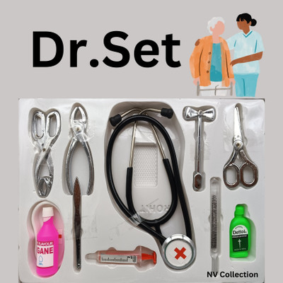 CTC CREATION Doctor Kit in Metallic for Kids