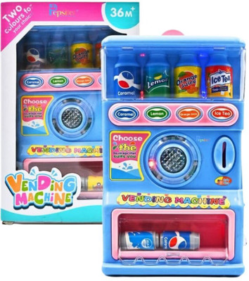 Pepstter Talking Vending Machine Beverage Electronic Drinks Toy Learning Toys Pack of 1