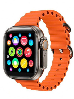 Tiya Traders T800 Ultra Smart Watch Series 8 ORANGE:-22 Smartwatch(ORANGE Strap, FREESIZE)