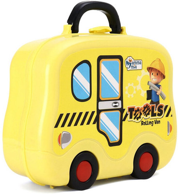 Myhoodwink Tool Kit Set Rolling Van Play Set Toy For Boys TK1