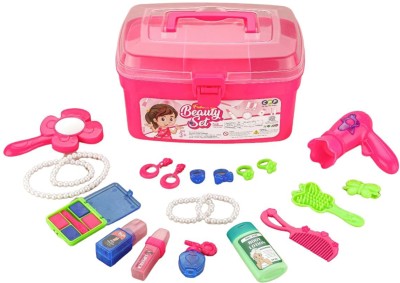 RAINBOW RIDERS Little Makeup Artist Beauty Case Kids Set Educational Toy for Girls