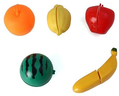 Ruffo Portable Fruit & Veg Cutting Play Set with Multiple Accessories