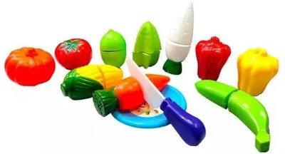 SOPALI Realistic Sliceable Fruits Cutting TOY Set with Velcro