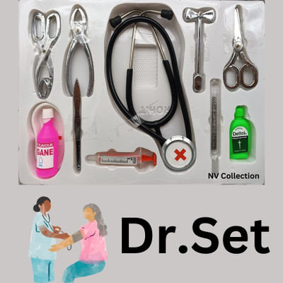 CTC CREATION Kids’ Doctor Kit in Metallic Finish