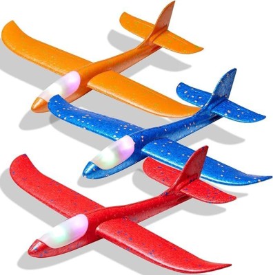 GoBaby Hand Throw Flying Glider Planes Foam Aeroplane Lightweight Foam plane pack of 3