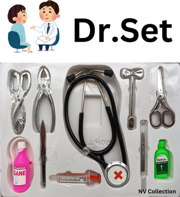 CTC CREATION All-in-One Doctor Kit in Metallic Case for Kids