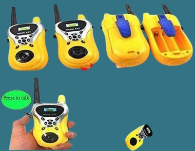 sevriza New Walkie Talkie for Kids 2 Player System Phone (Yellow)_M223